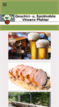 Mobile Screenshot of geschirrmobilpfahler.de